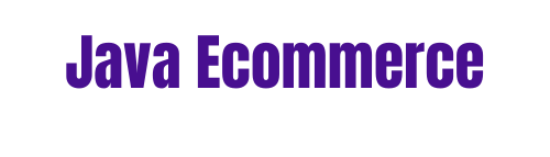 java ecoomerce